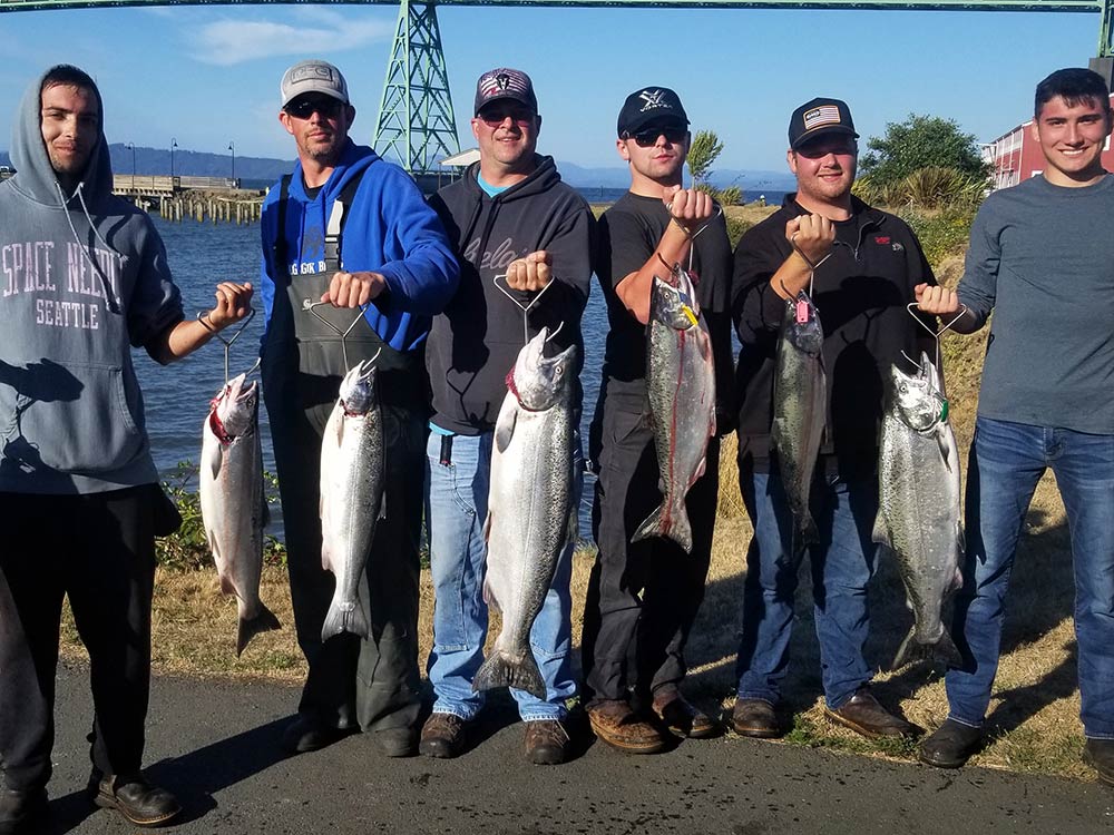Fall Chinook, Columbia River Buoy 10: August 22, 2020
