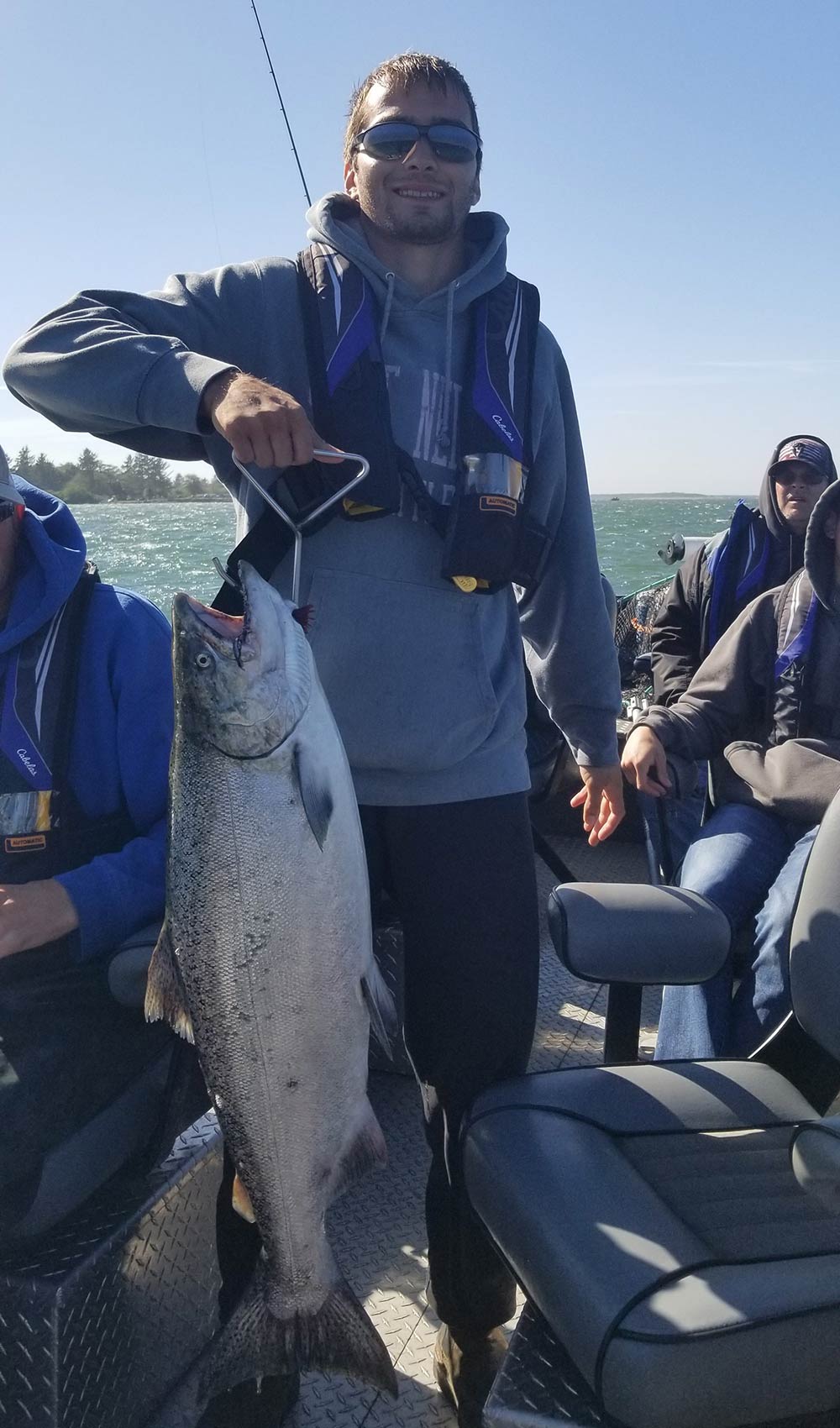 Fall Chinook, Columbia River Buoy 10: August 22, 2020