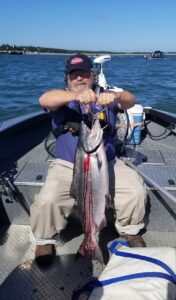 Fall Chinook, Columbia River Buoy 10: August 22, 2020
