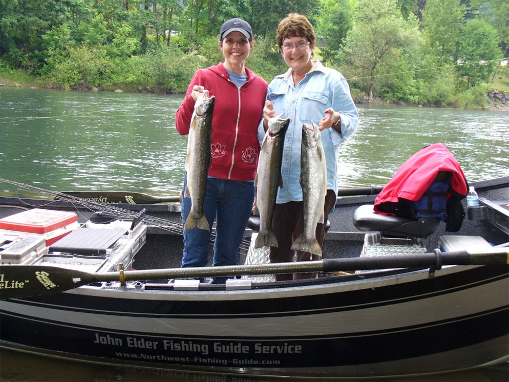 Summer Steelhead Guided Trips with John Elder Fishing Guide Service
