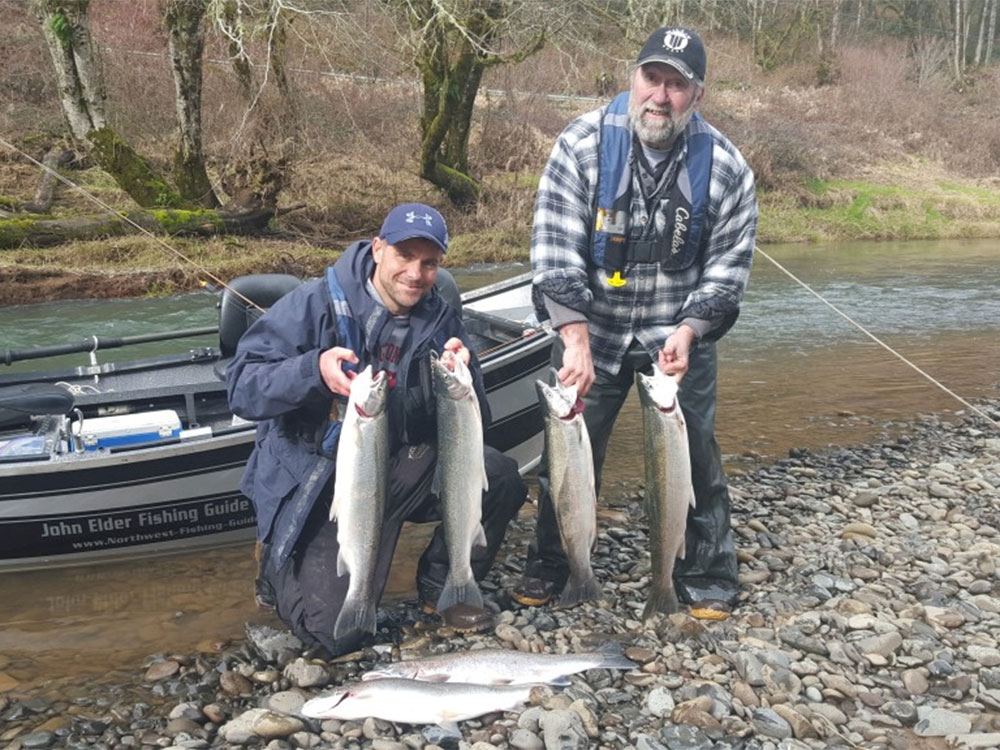 Winter Steelhead Guided Trips with John Elder Fishing Guide Service